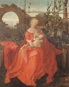 Albrecht Durer The Madonna with the Iris imitator of Albrecht Durer china oil painting artist